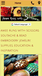 Mobile Screenshot of ameerunswithscissors.com